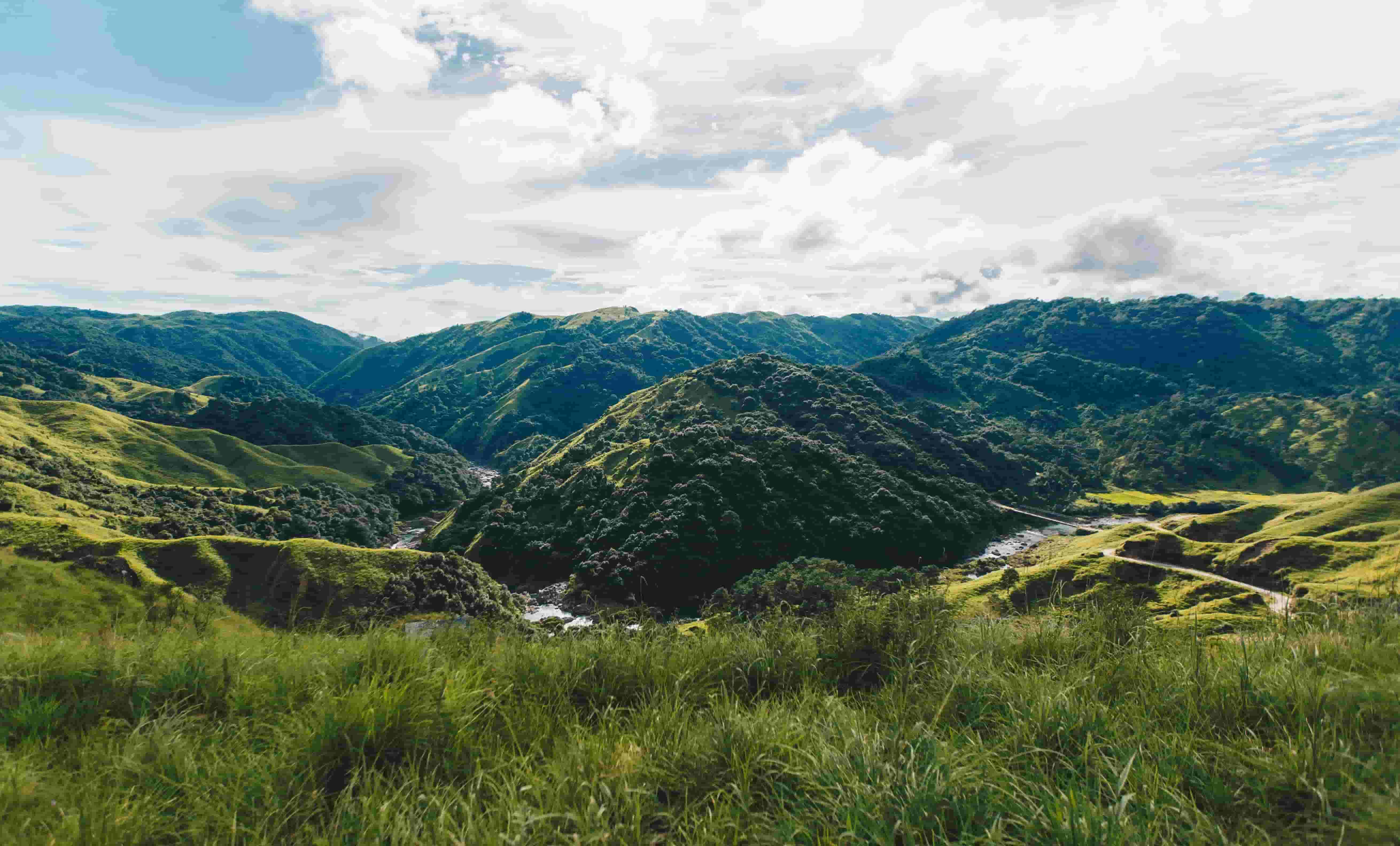 Hill landscape of Meghalaya, Northeast India